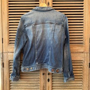 AG Adriano Goldschmied Faded Blue Jean Jacket